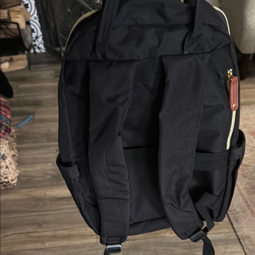 Women's Black Backpack - Picture 4 of 5